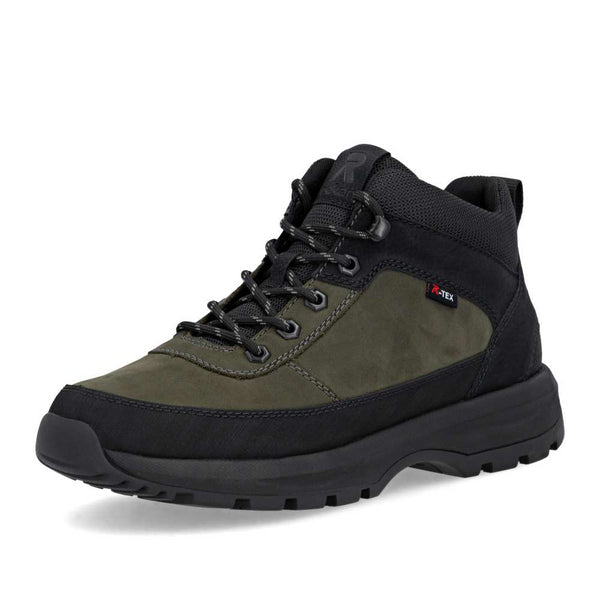 Rieker Men’s Rieker-TEX Ankle Boots U1670-54 Green/Black